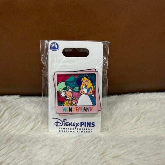 Disney Destinations -Alice and Mad Hatter in Wonderland Pin