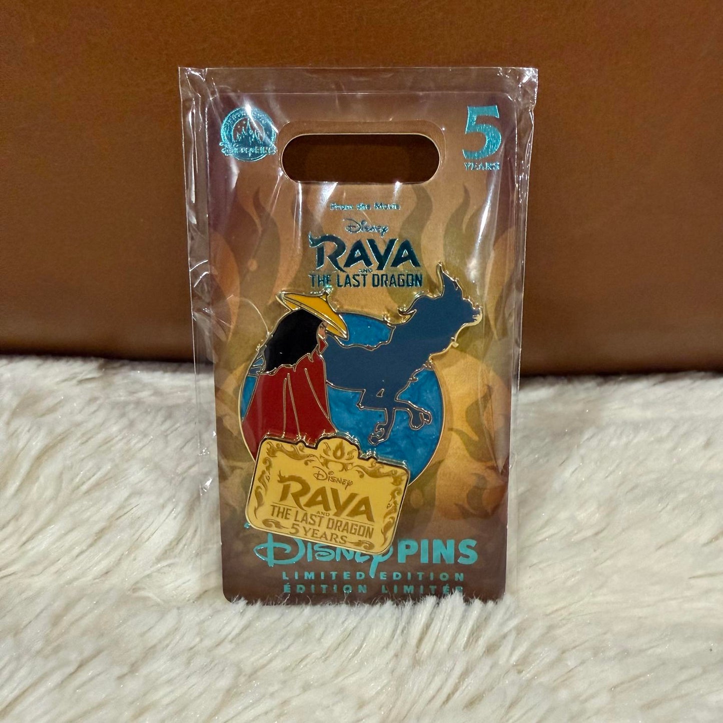 Raya and the Last Dragon 5th Anniversary Pin