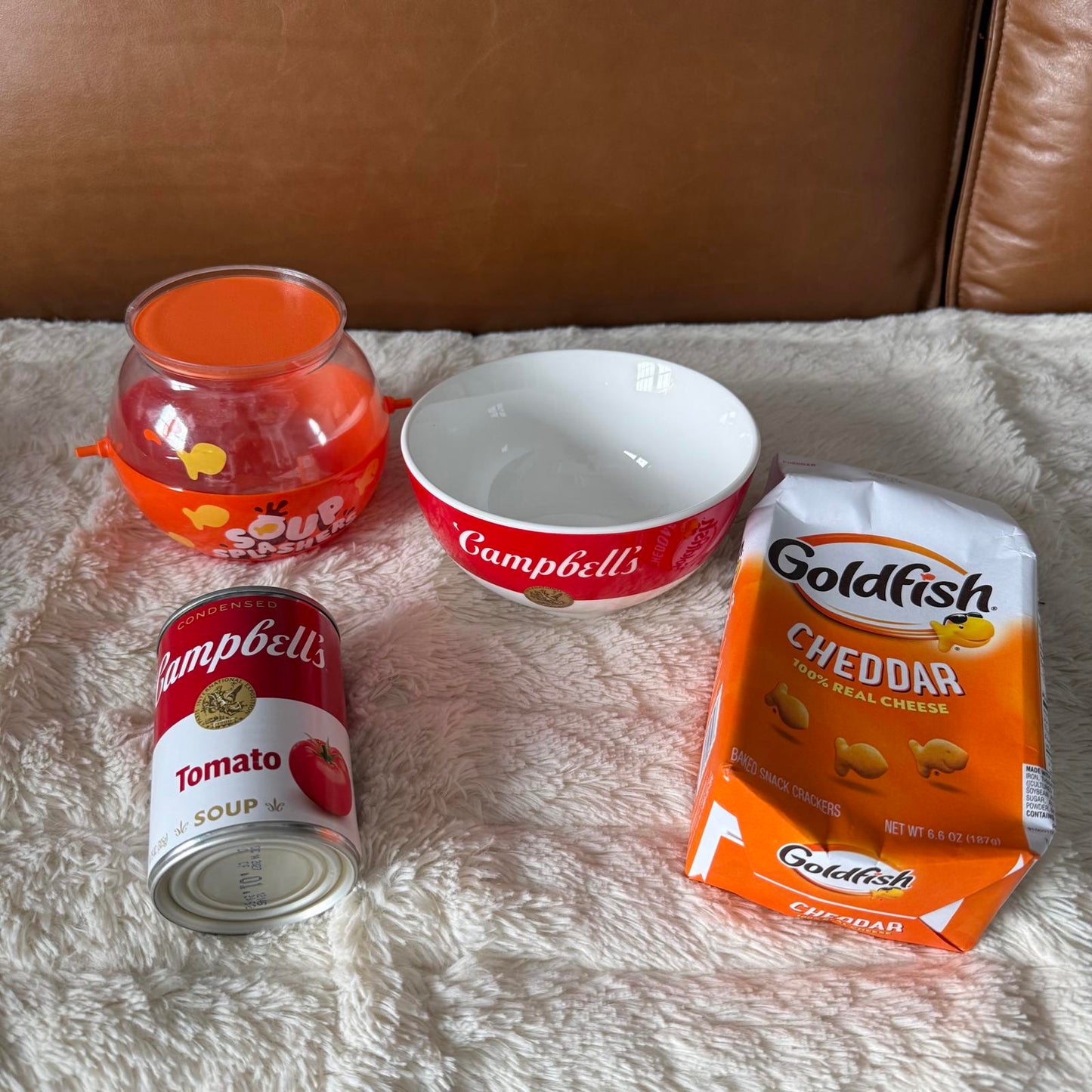 Soup Splashers Game - Goldfish & Campbells