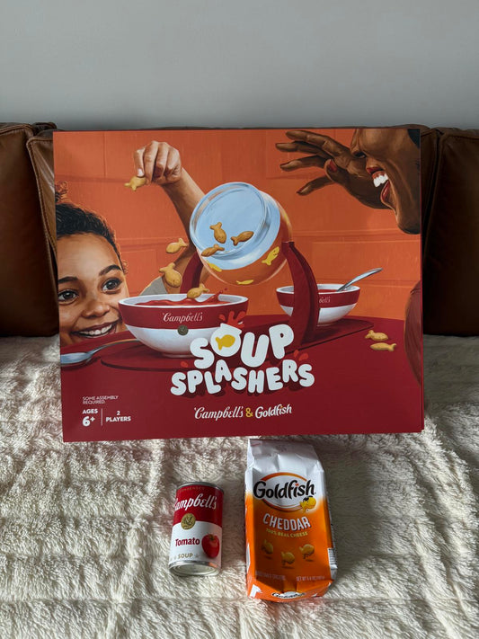 Soup Splashers Game - Goldfish & Campbells