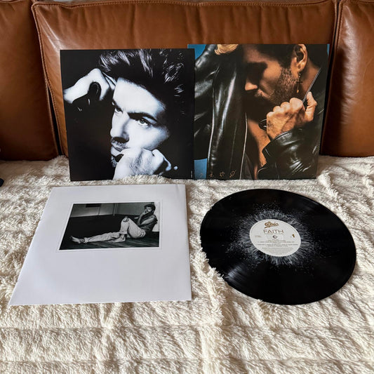George Michael Faith /3000 Blood Records Splatter Vinyl LP