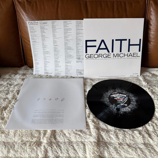 George Michael Faith /3000 Blood Records Splatter Vinyl LP