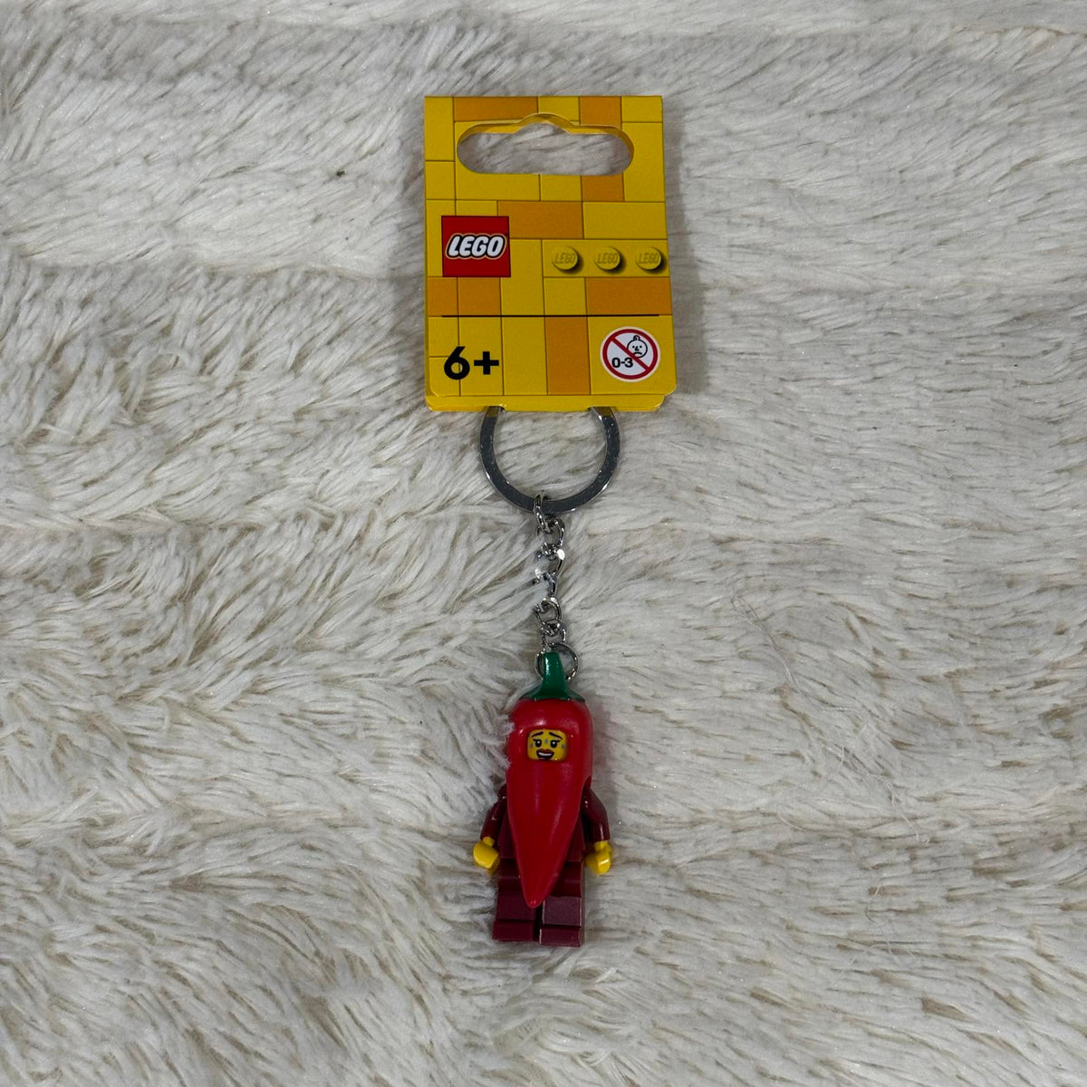 LEGO - 854234 Chilli Girl Keychain Minifigure Chili Keyring