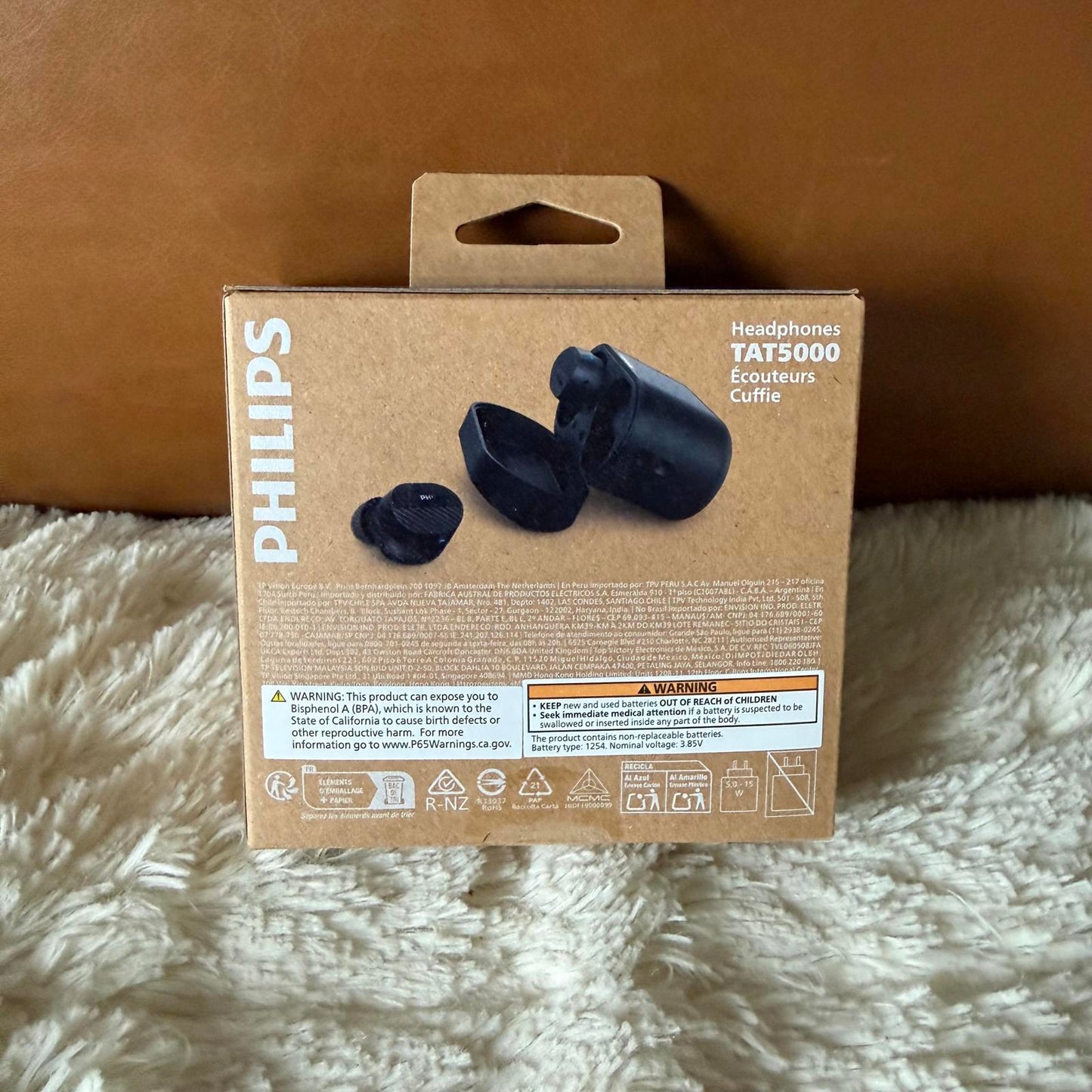 Philips TAT5000 ANC True Wireless Bluetooth Earbuds