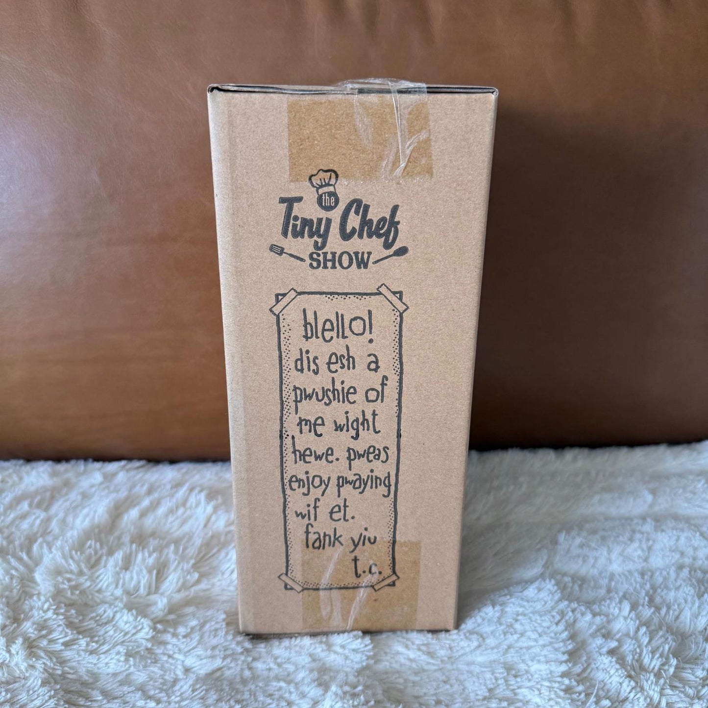 Tiny Chef Talking Plush 2026 6th Edition Blue Mittens