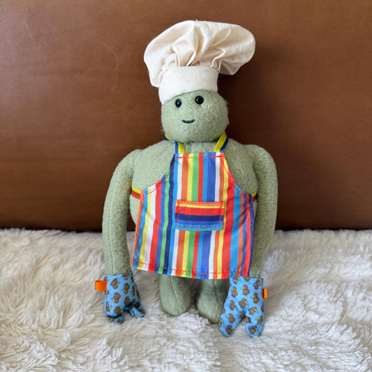 Tiny Chef Talking Plush 2026 6th Edition Blue Mittens