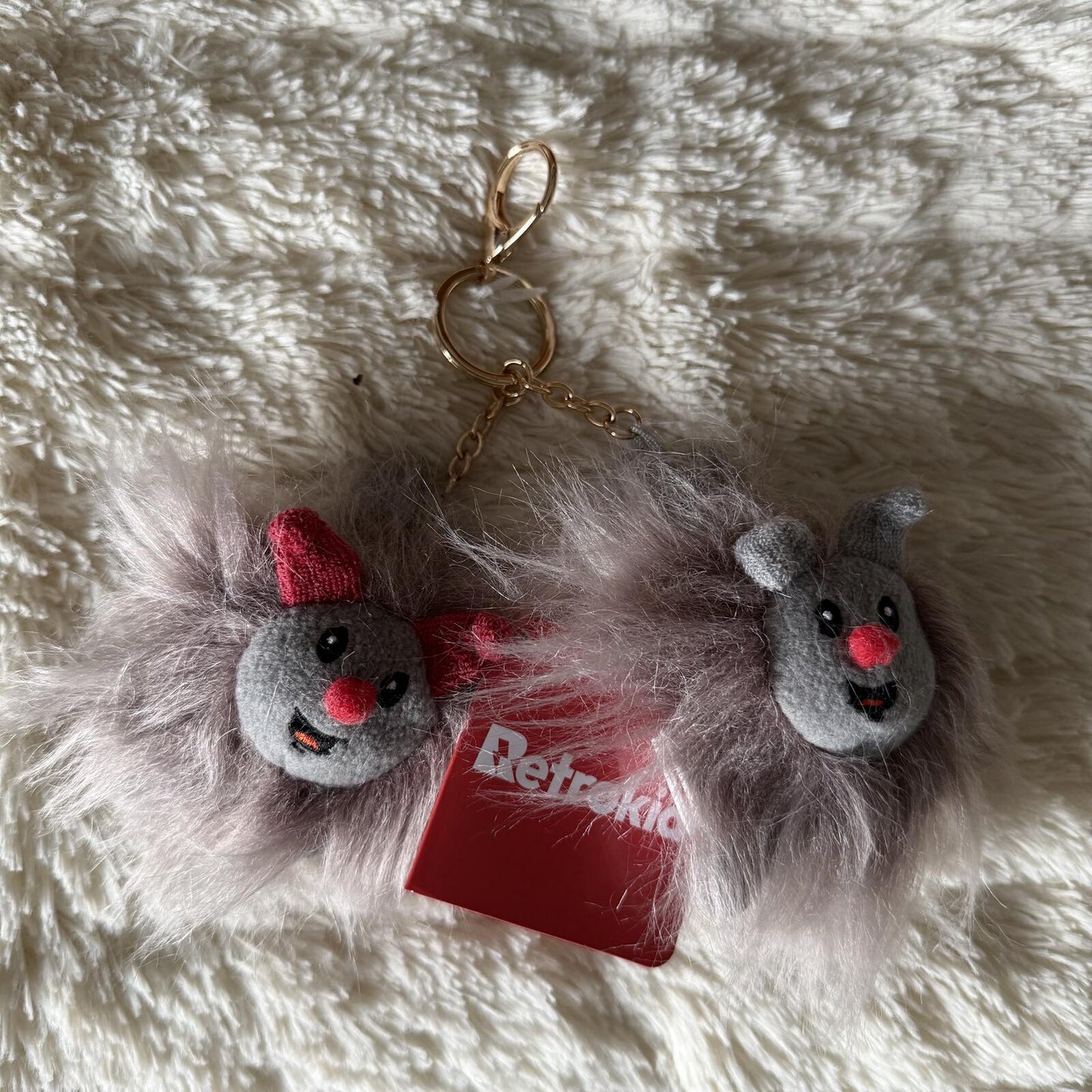 Retrokid - Big Comfy Couch Dustbunnies Bag Charm