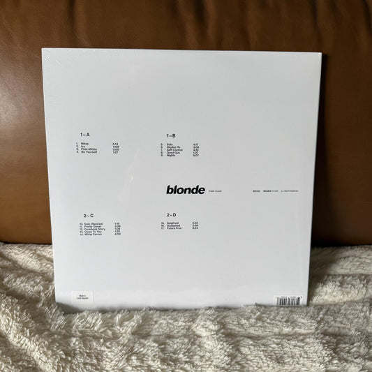 Frank Ocean - Blonde - 2LP Vinyl w/ Poster