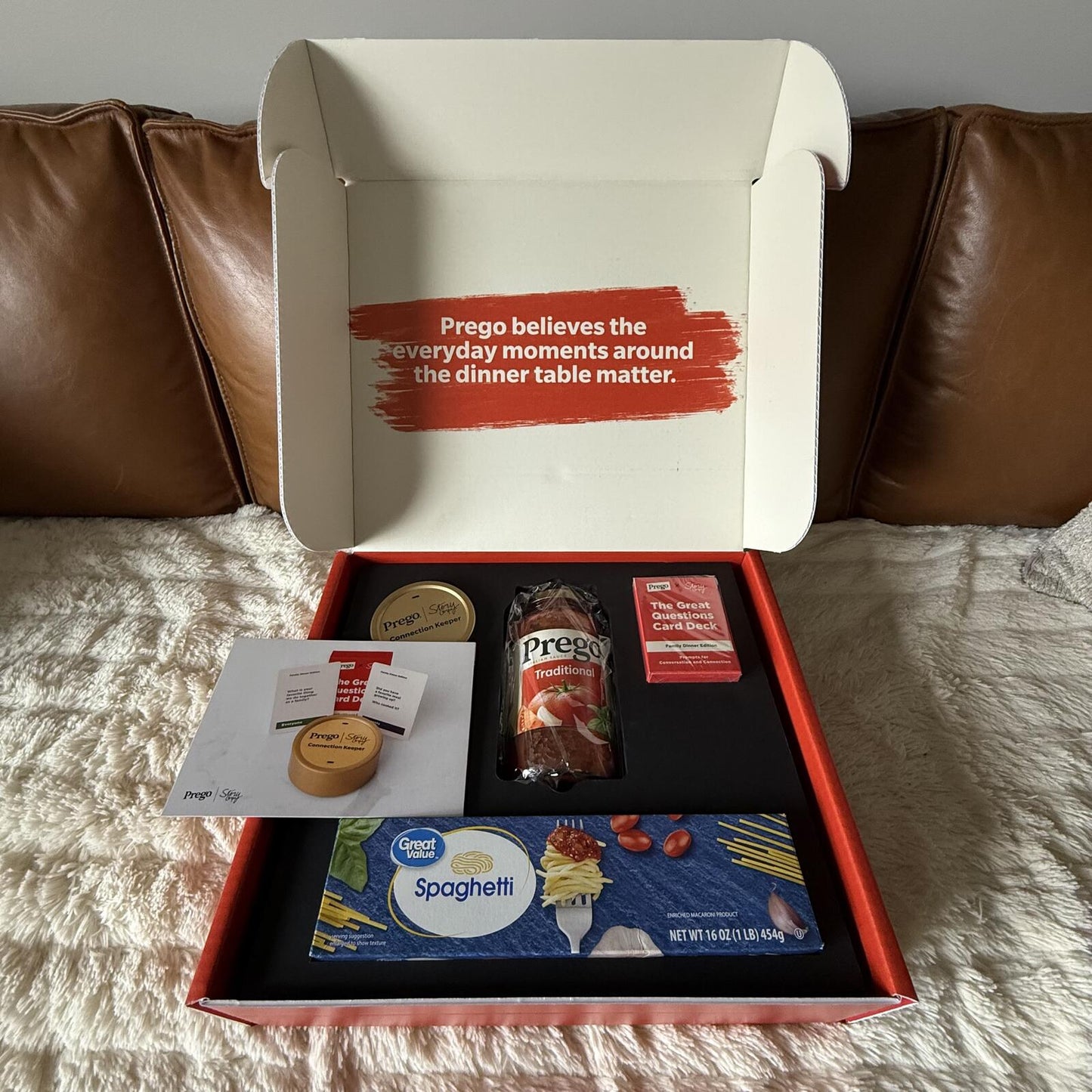 Prego x StoryCorps Connection Keeper Meal Essentials