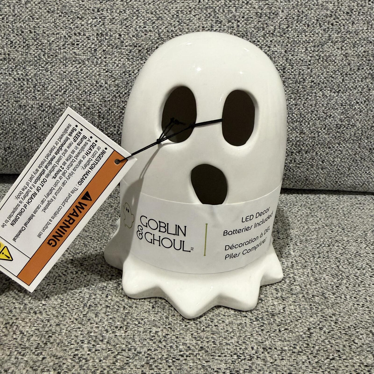 Goblin And Ghoul White Light up Ghost