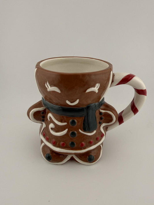 Pottery Barn - Ms. Spice Gingerbread Girl Mug Christmas