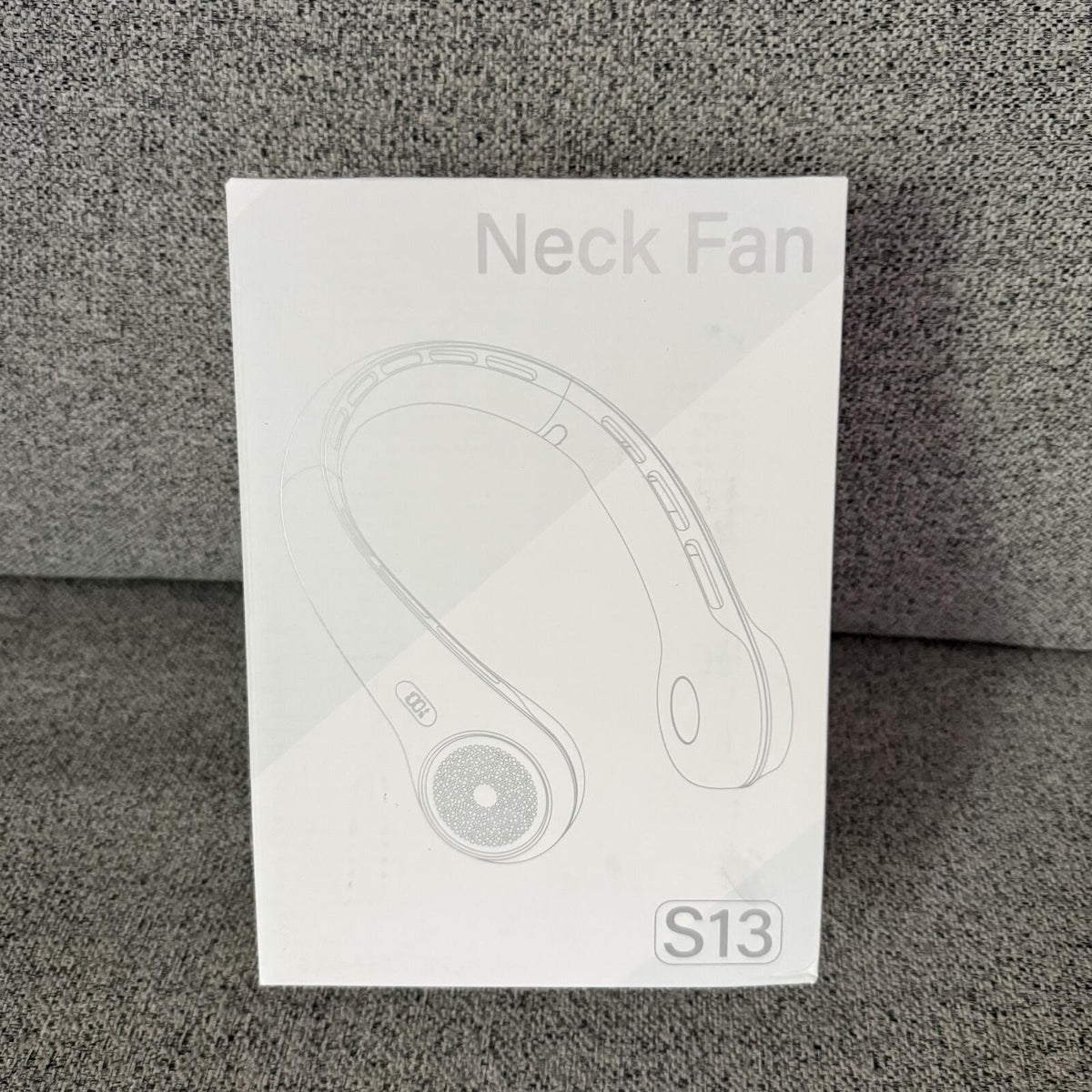 Portable Neck Fan w/ LED Display, 360° Cooling, 3-Speed