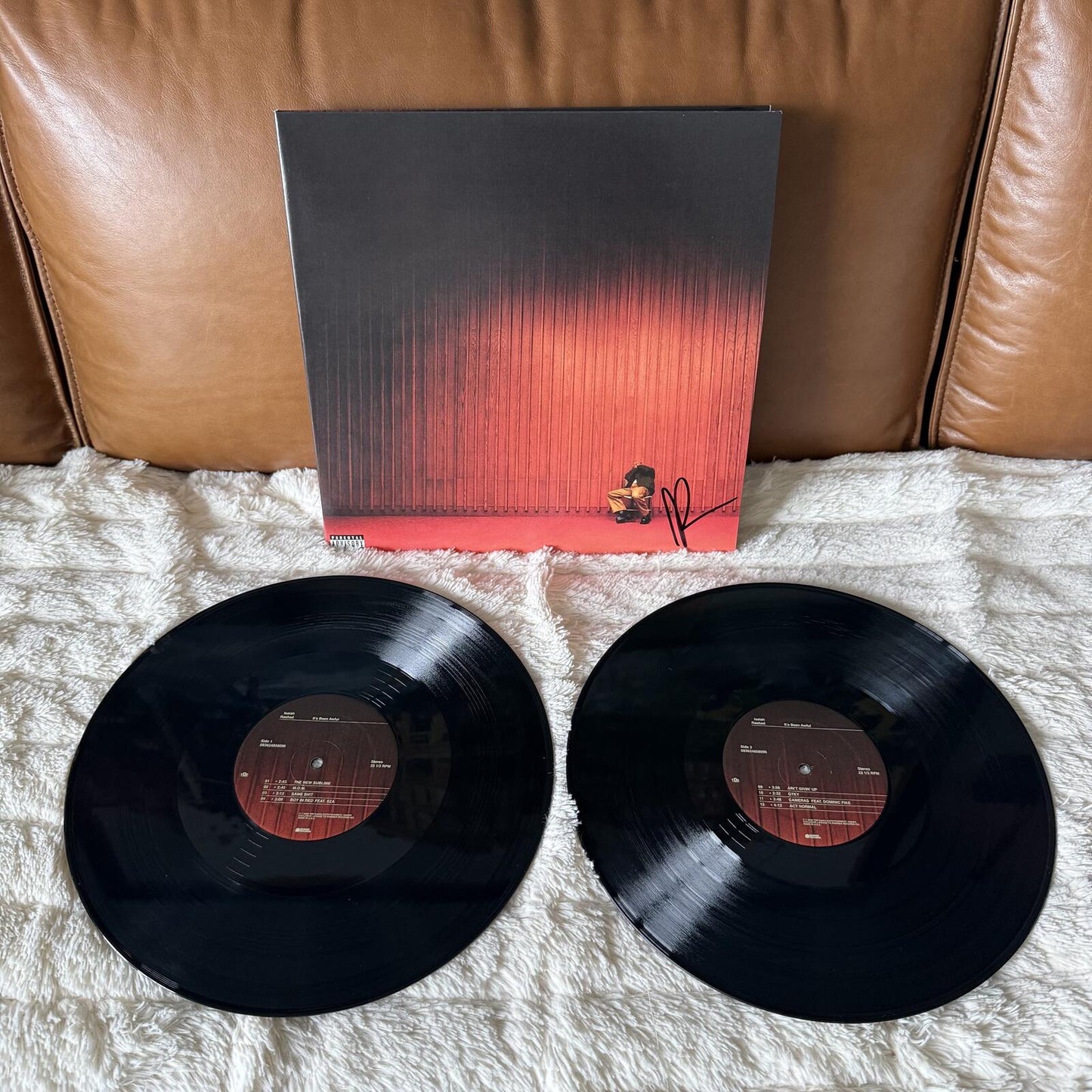 Isaiah Rashad - It's Been Awful Gatefold 2LP Vinyl - Autographed