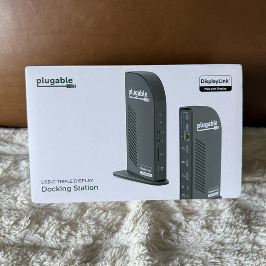 Plugable 13-in-1 USB-C Triple Display Docking Station