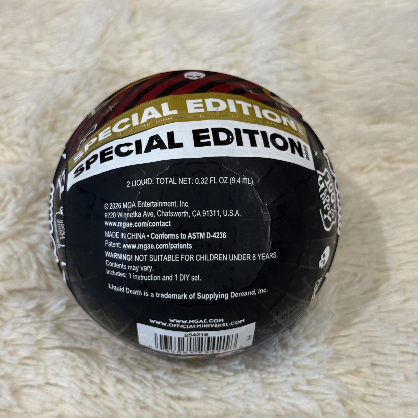 MGA's Miniverse Liquid Death Special Edition Real Brands Mini