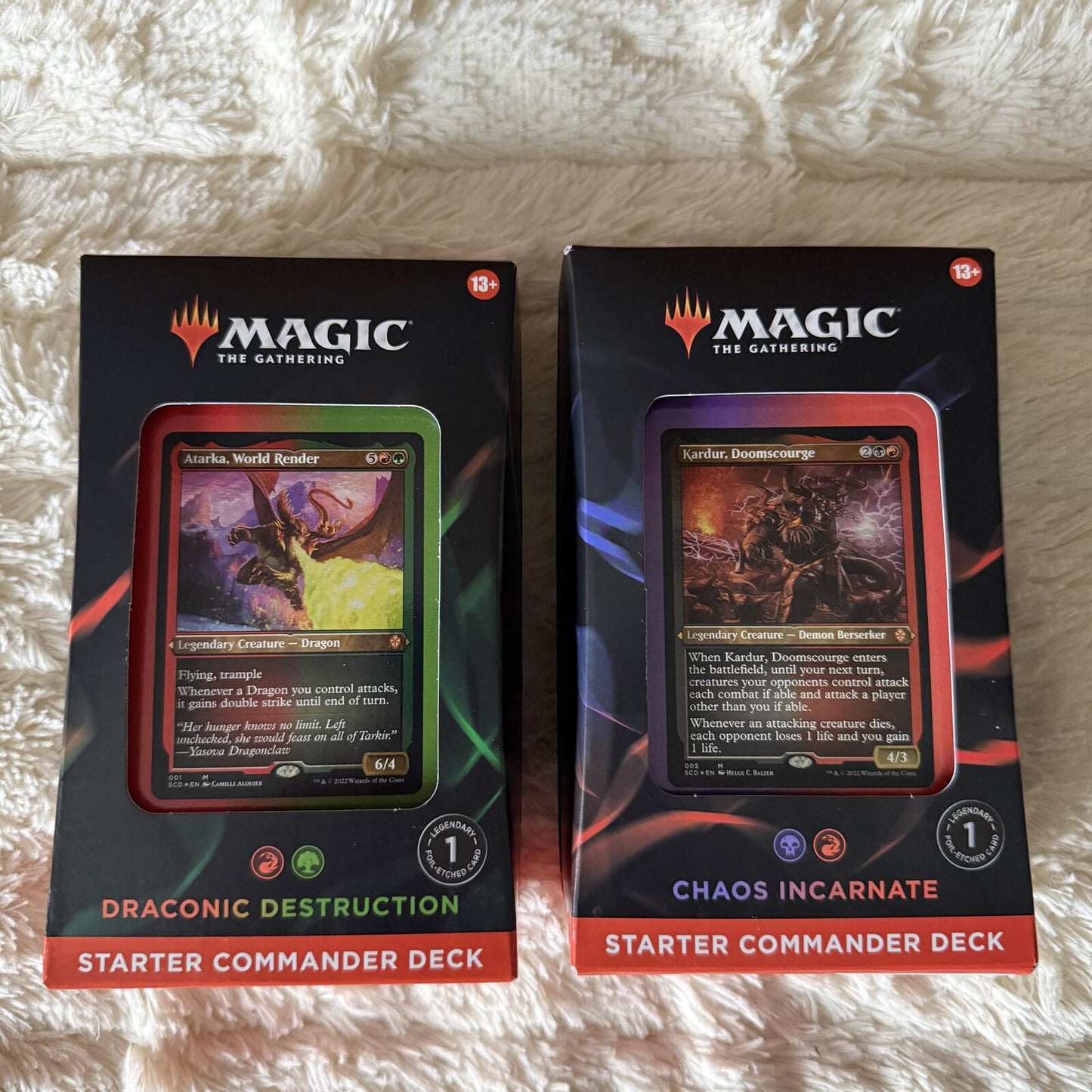 Magic: The Gathering Starter Commander Deck Bundle