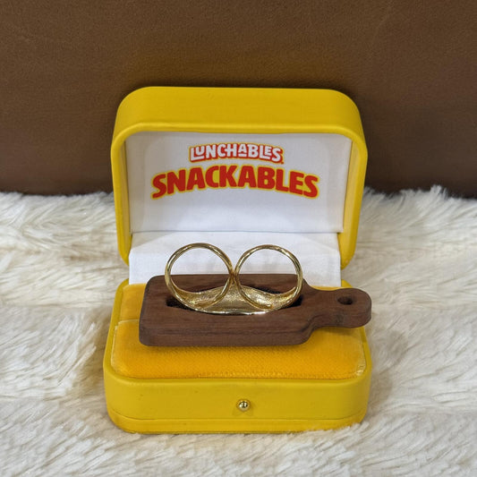 The CharcuteRING from Snackables by Lunchables