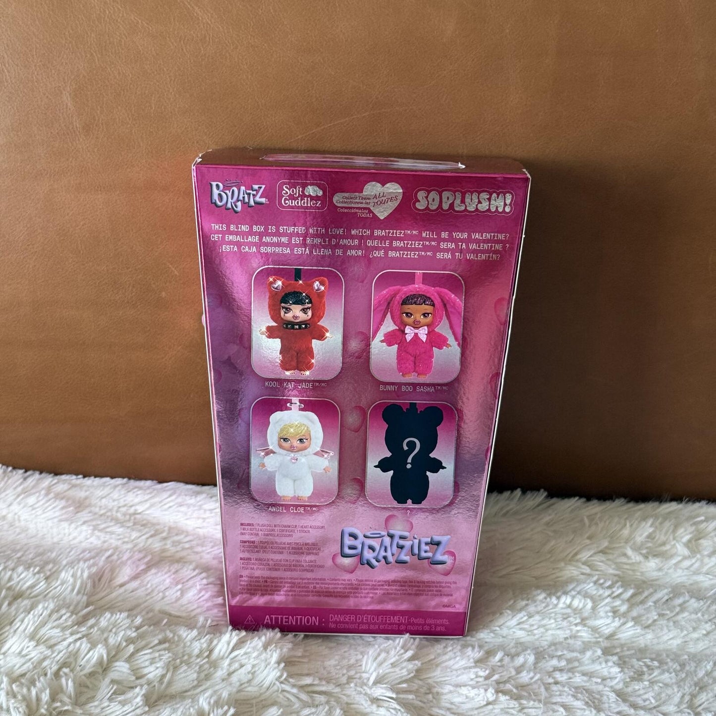 Bratz - Bratziez Sweetheartz Seriez Plush Keychain Blind Box