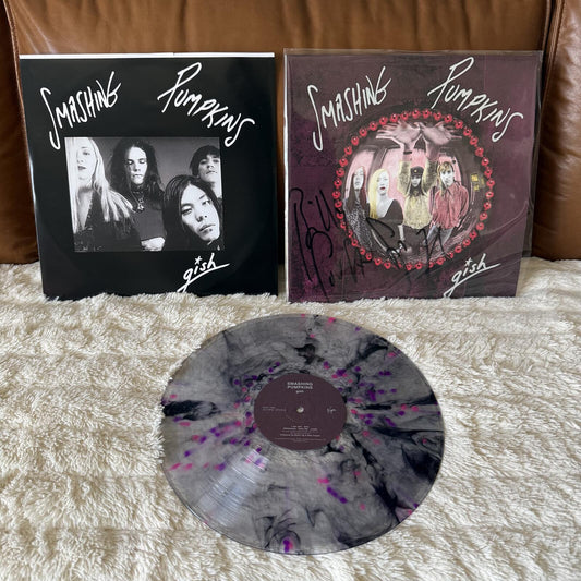The Smashing Pumpkins - Gish Billy Corgan - Signed - Splatter Vinyl LP