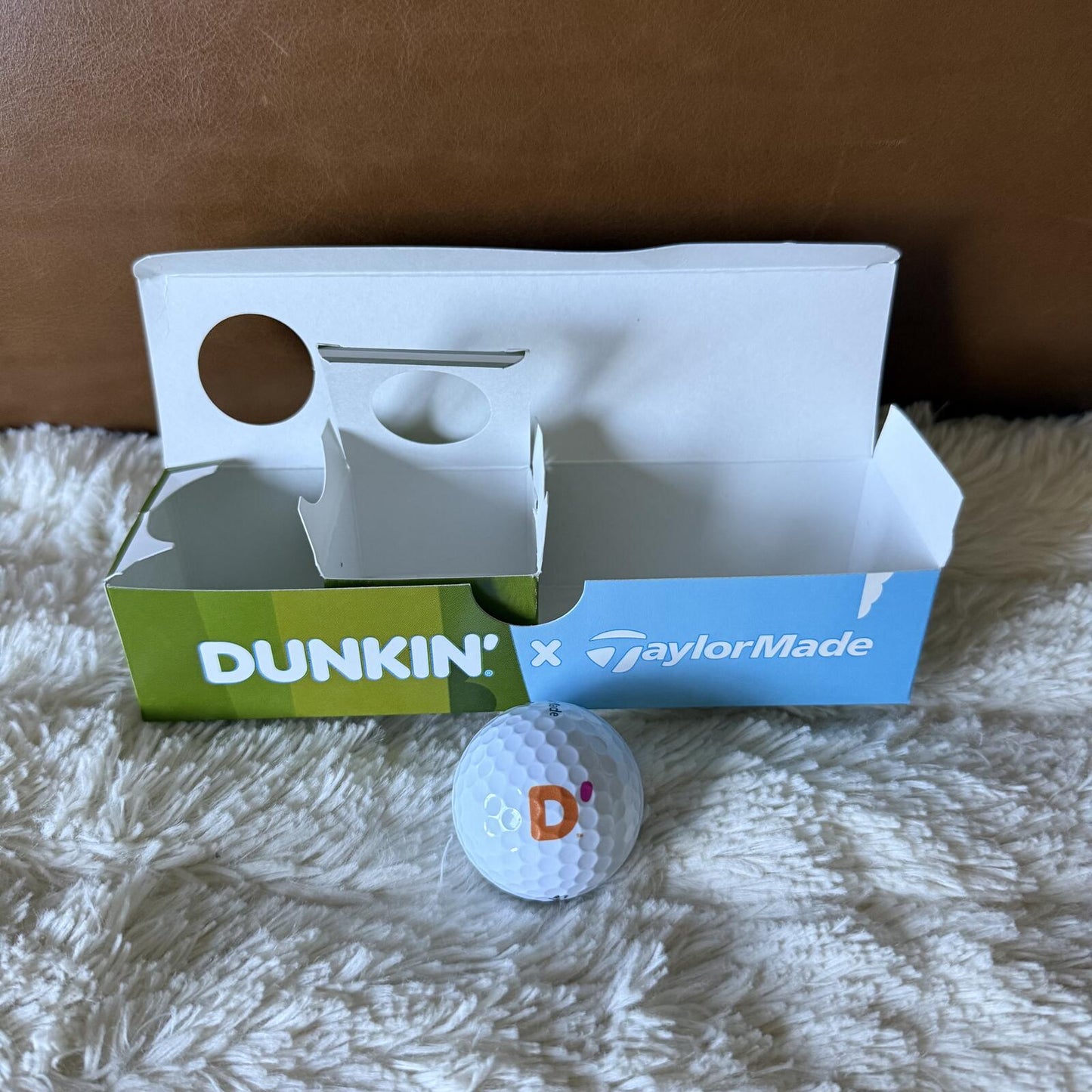 2026 Dunkin Donuts Golf Ball (one) & Munchkins Box