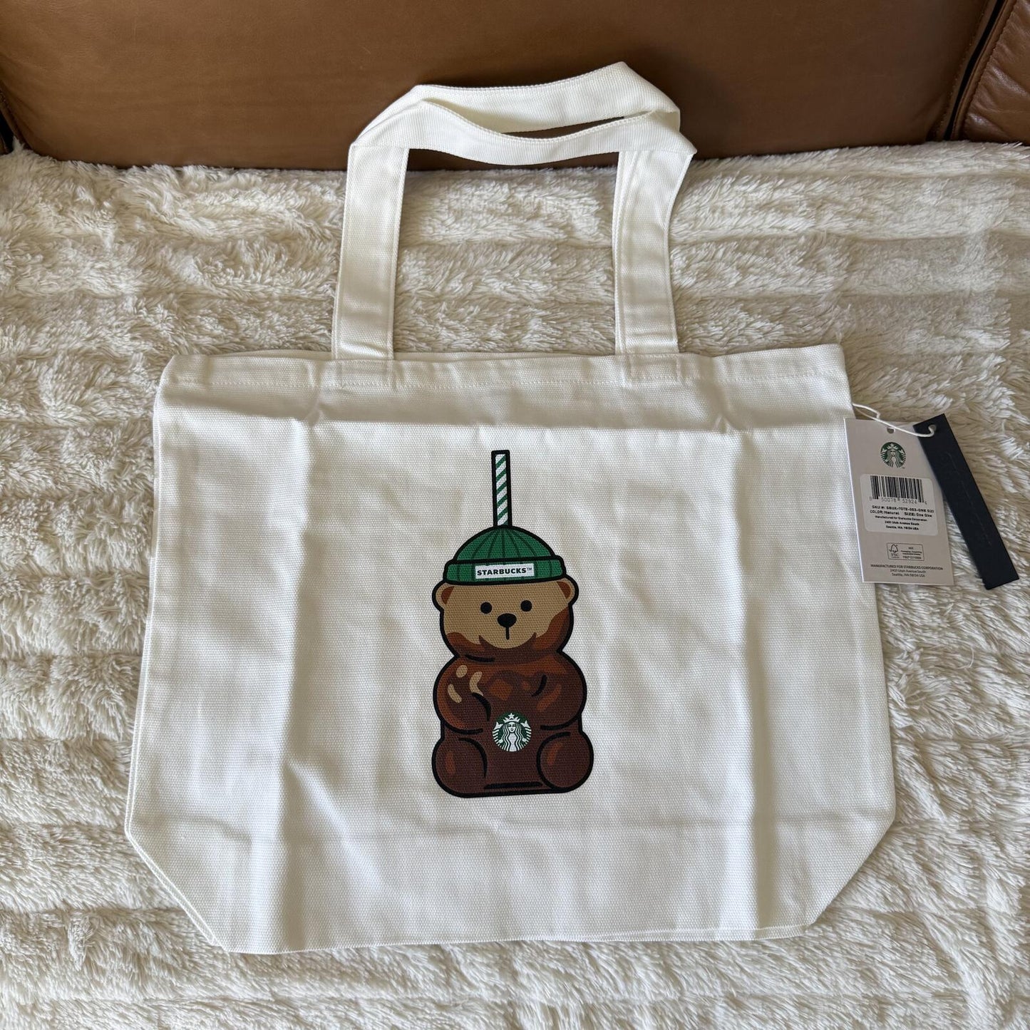 Starbucks Bearista Reusable Tote - Limited Edition