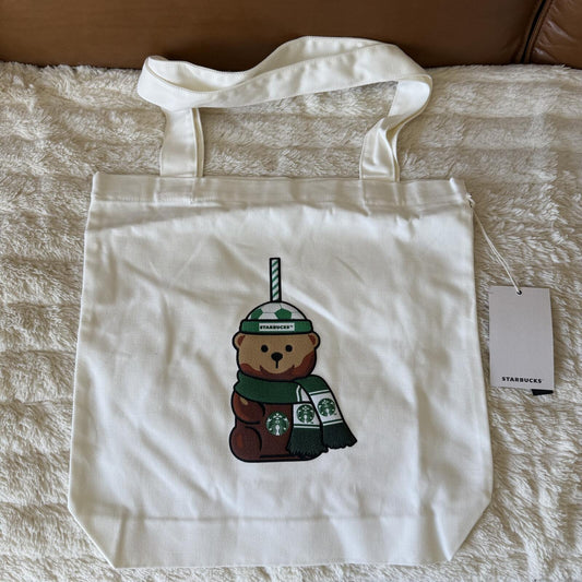 Starbucks - Bearista FIFA Soccer Tote Bag - Limited Edition