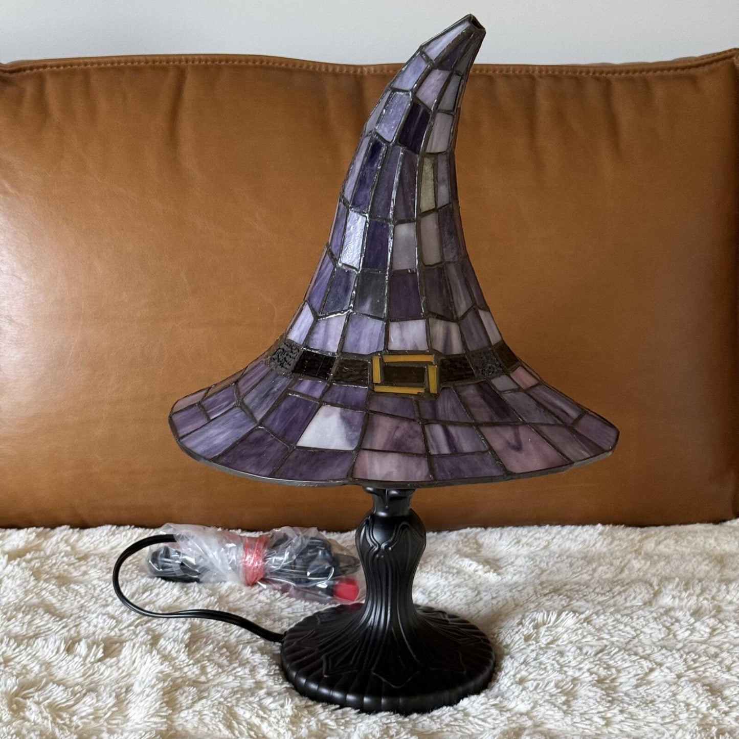 Cracker Barrel - 2026 Stained Glass Witch Hat Lamp