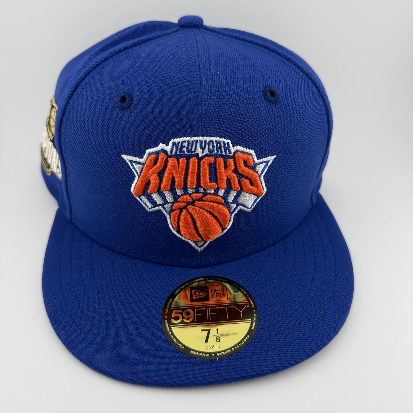 New York Knicks - 2026 NBA Finals Champions Fitted Hat - 7 1/8 Blue ( 59FIFTY)