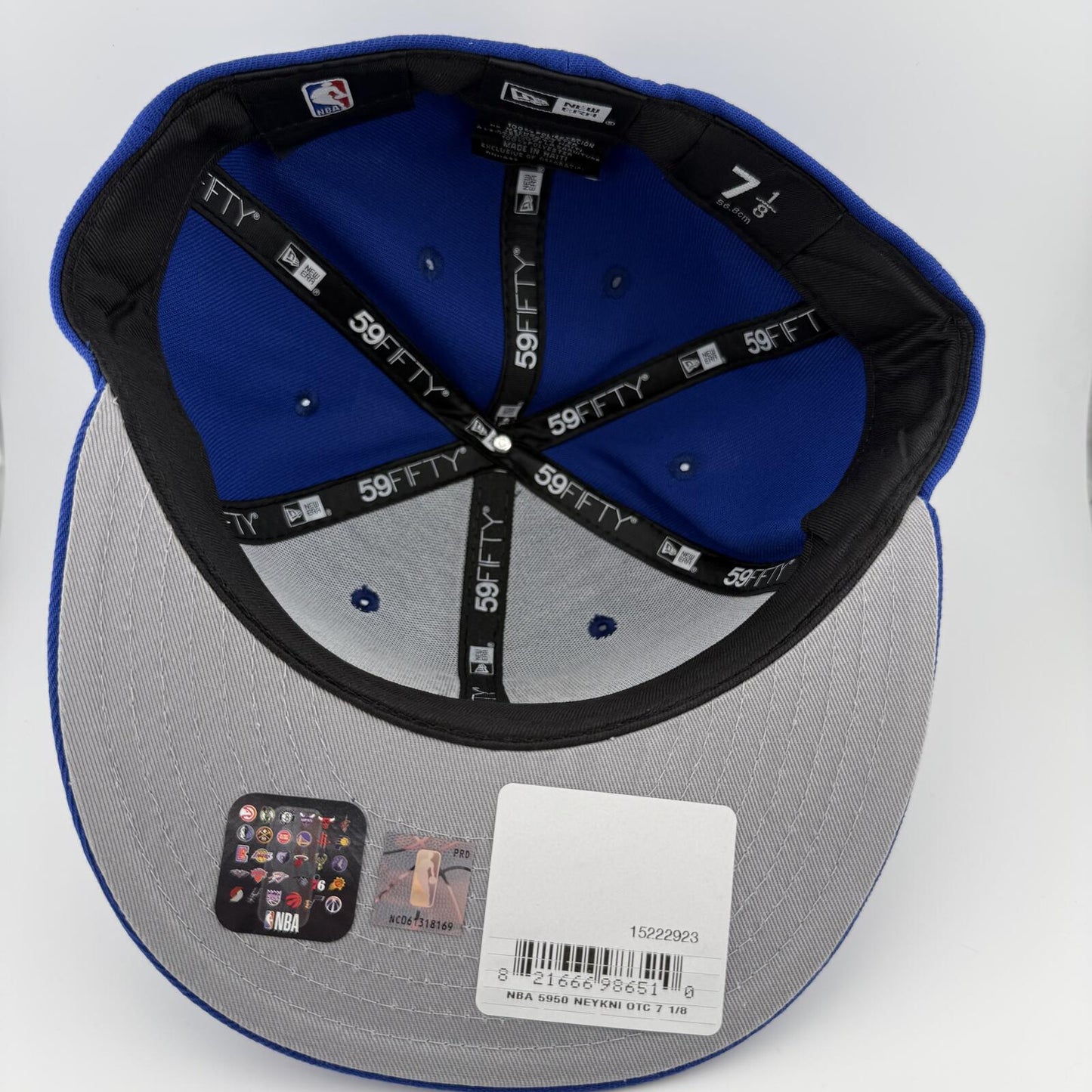 New York Knicks - 2026 NBA Finals Champions Fitted Hat - 7 1/8 Blue ( 59FIFTY)