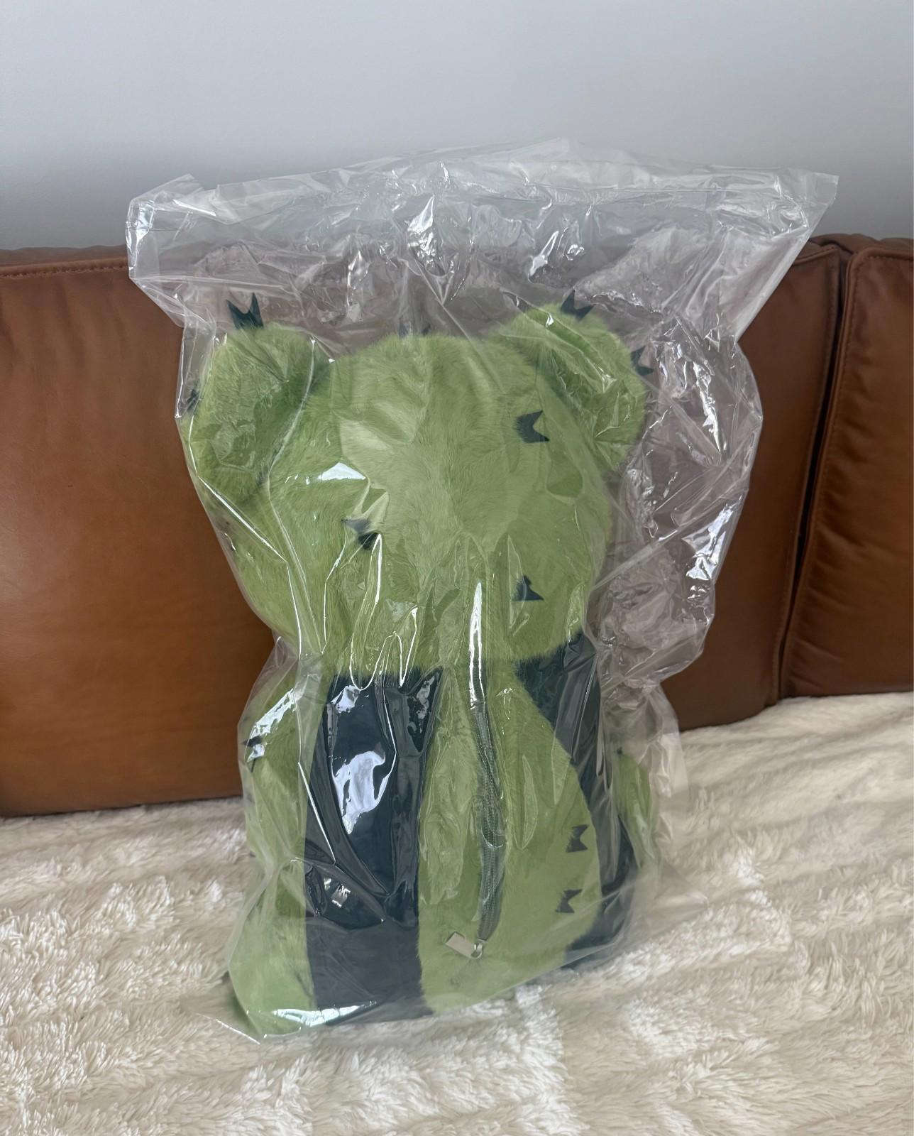 Coachella 2025 Cactus Teddy Bear Backpack Limited Edition Plush Bag