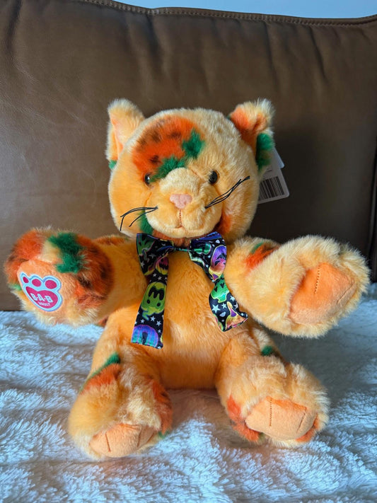 Build A Bear - Pumpkin Kitty Stuffed Animal