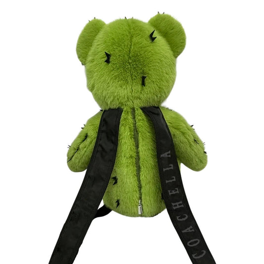 Coachella 2025 Cactus Teddy Bear Backpack Limited Edition Plush Bag