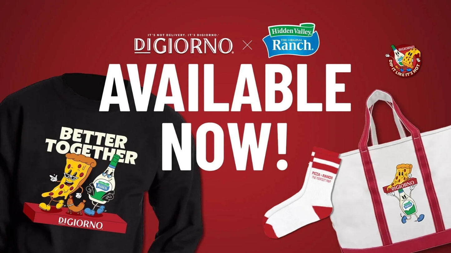 DiGiorno and Hidden Valley Ranch Collection (Tote, Shirt, Socks)