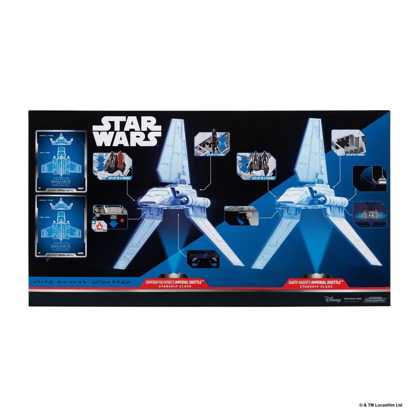 Star Wars Micro Galaxy Squadron Imperial Shuttle Battle Pack