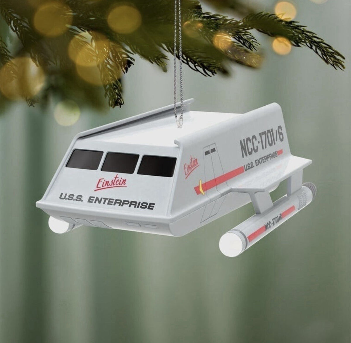 2026 Hallmark Keepsake Star Trek Shuttlecraft Einstein Ornament