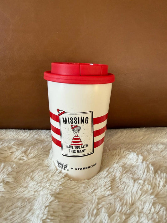 Starbucks - Korea 2025 Where’s Wally Christmas - Wally Tumbler 355ml