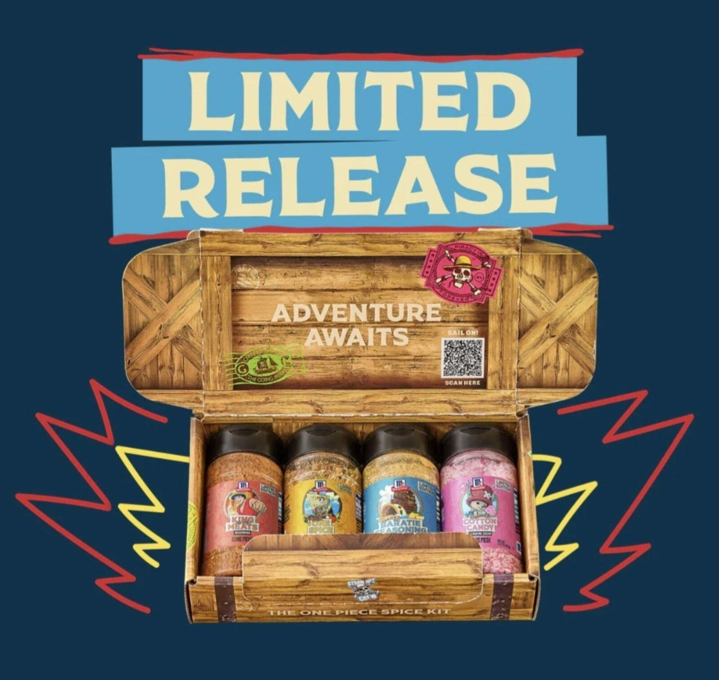 McCormick One Piece Spice Kit Of 4 - Limited Edition