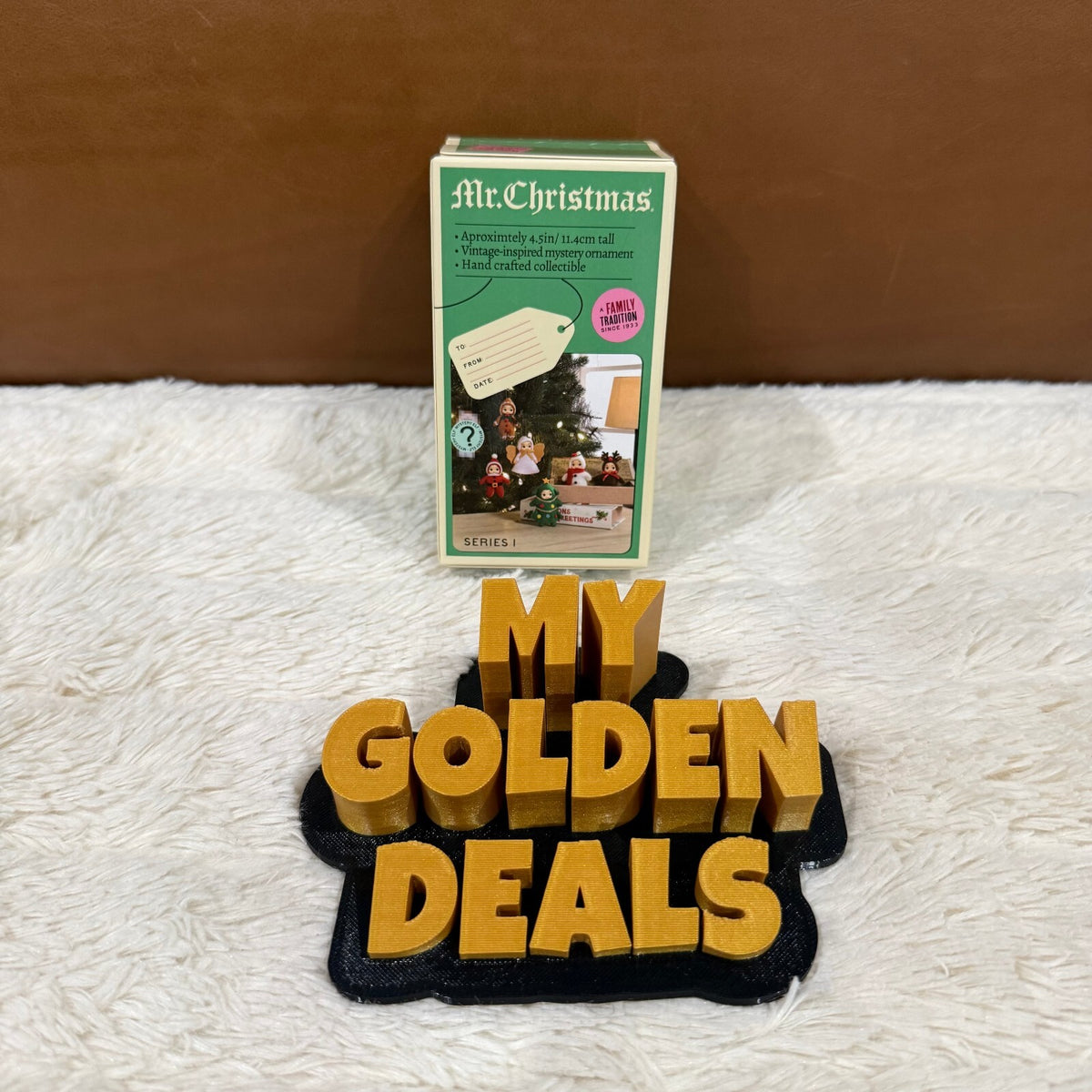 Mr. Christmas Mystery Mini Elf Ornament - Series 1