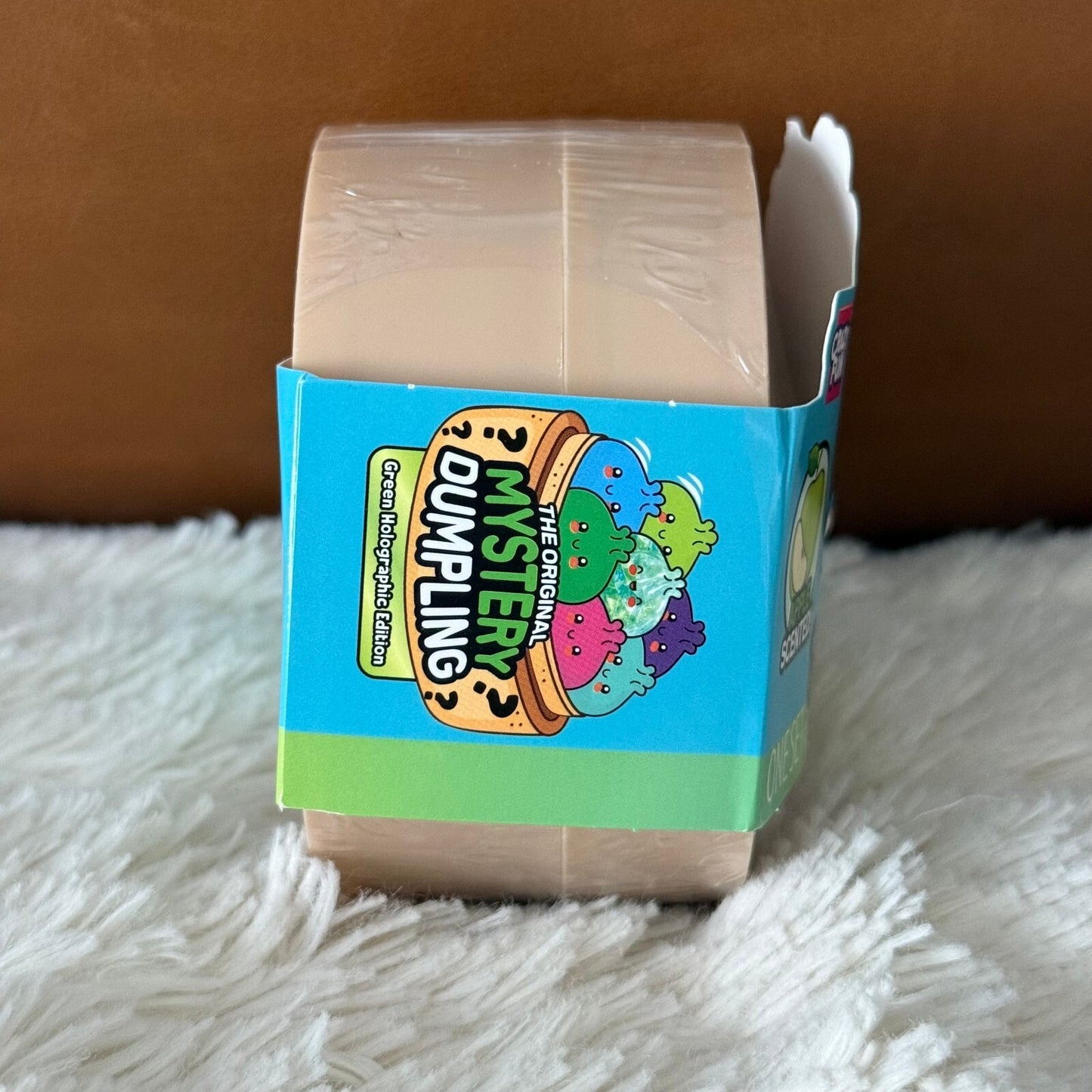 Crazy Fun Mystery Green Holographic Squishy Bun Set