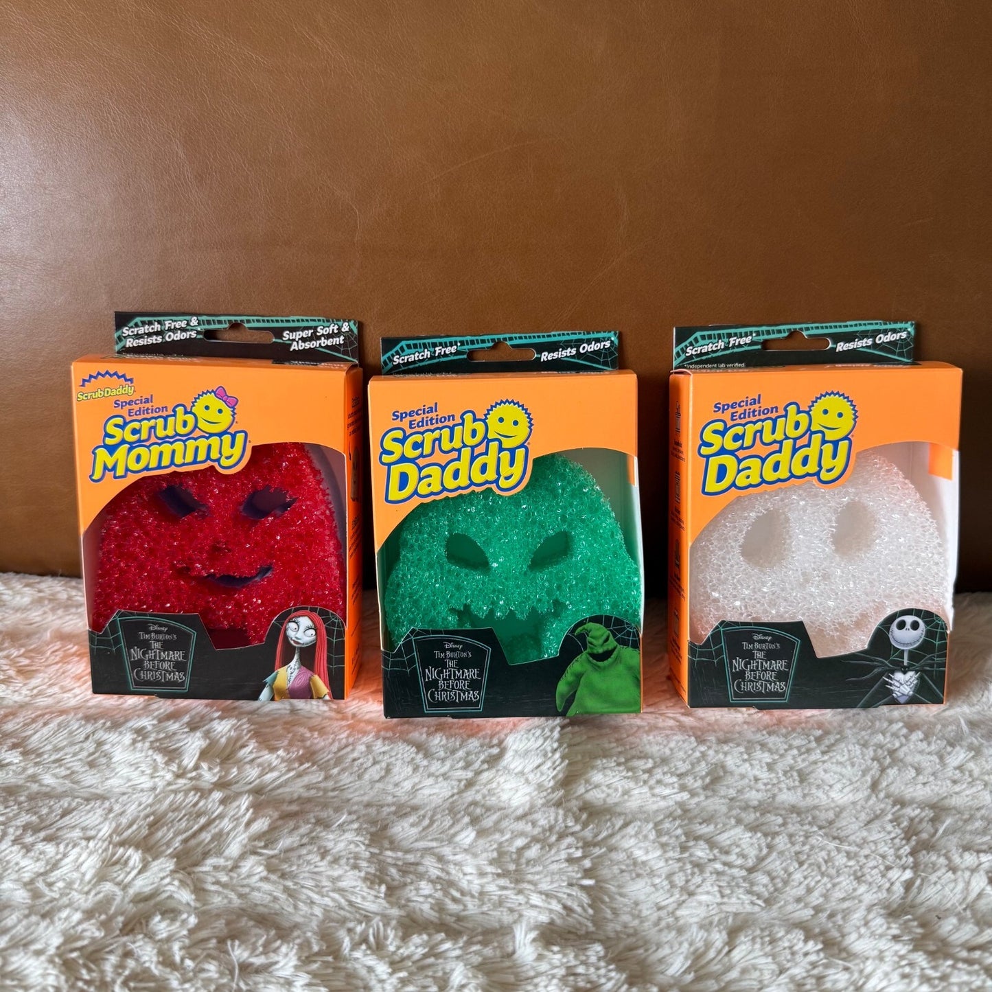 Scrub Daddy - Nightmare Before Christmas Set - Jack Oogie Sally