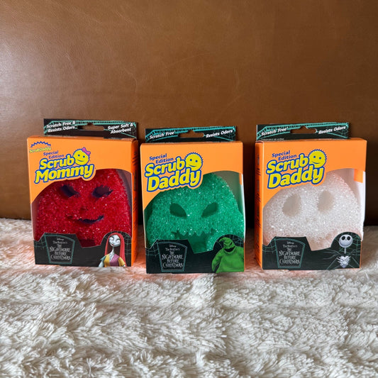 Scrub Daddy - Nightmare Before Christmas Set - Jack Oogie Sally