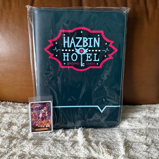 Hazbin Hotel Bundle - Voxtek Binder & Love In Hell Promo Card (PR-28)