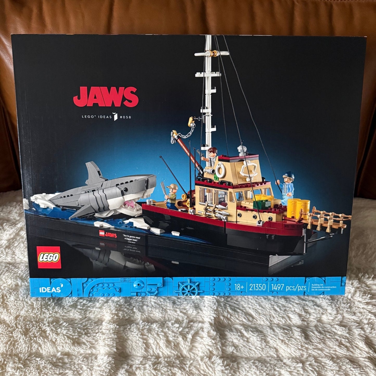 LEGO Ideas Jaws Set - Diorama Kit - 21350