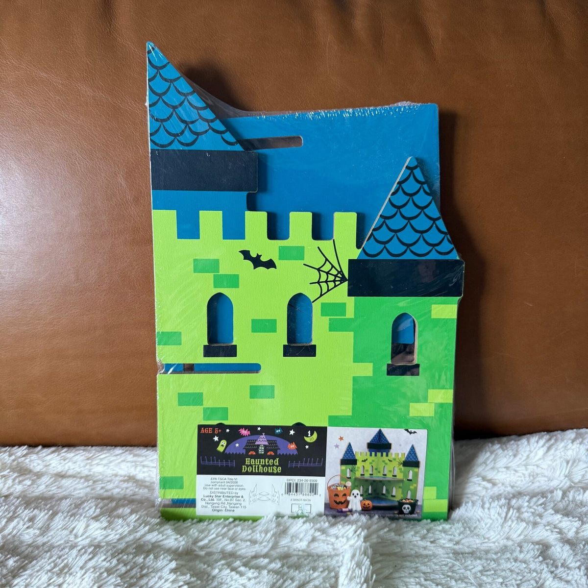 2026 Halloween Haunted House Display Dollhouse - Green -Bullseye Playground