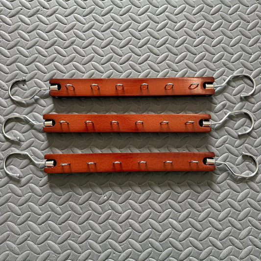Space Saving Hangers - Mahogany - Closet Organizer - 3 Pack