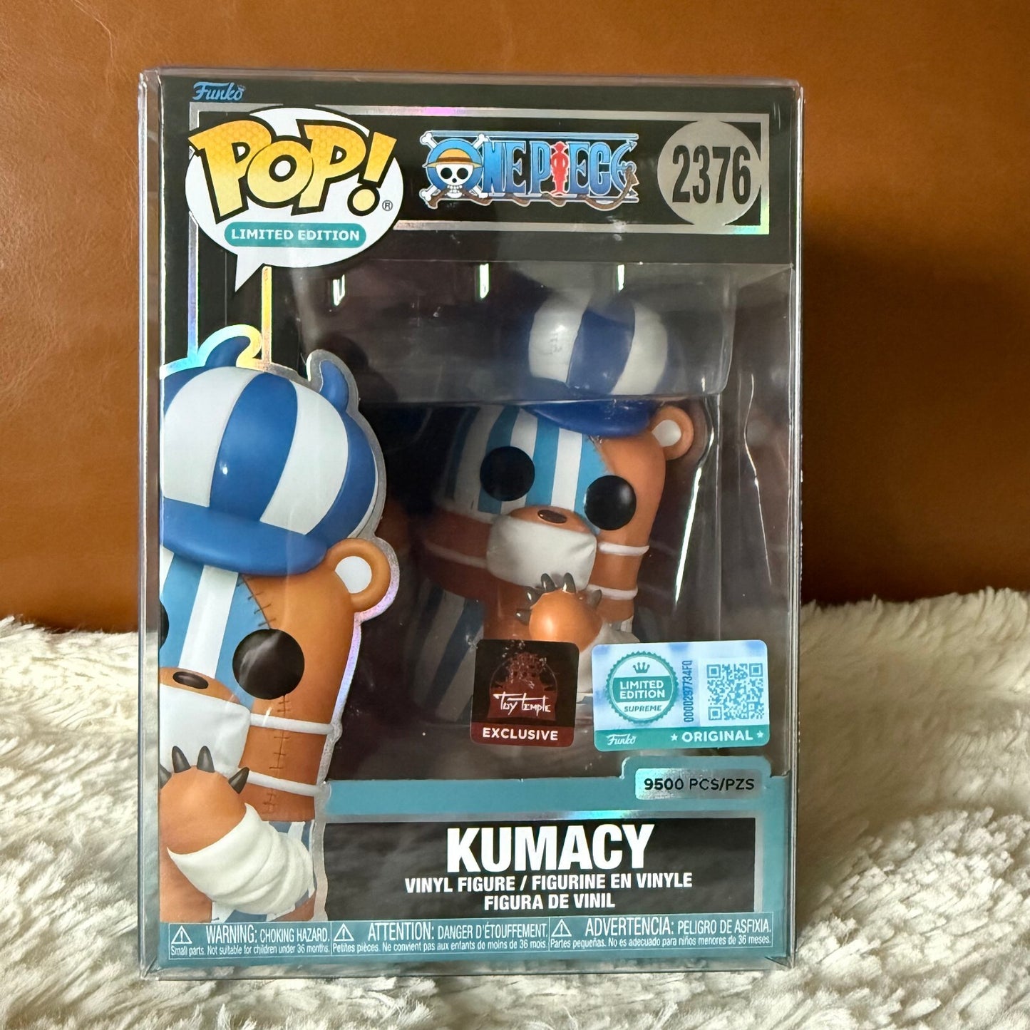 Funko Pop! - One Piece Kumacy #2376 Toy Temple Exclusive LE 9500 w/ Protector