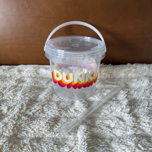Dunkin’ Summer Bucket Cup 48oz With Straw