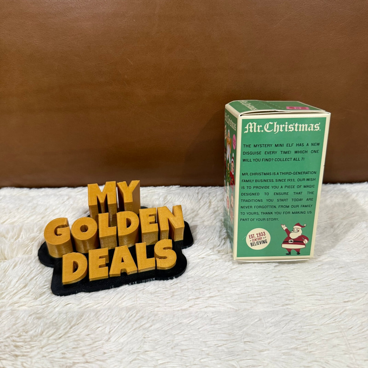 Mr. Christmas Mystery Mini Elf Ornament - Series 1