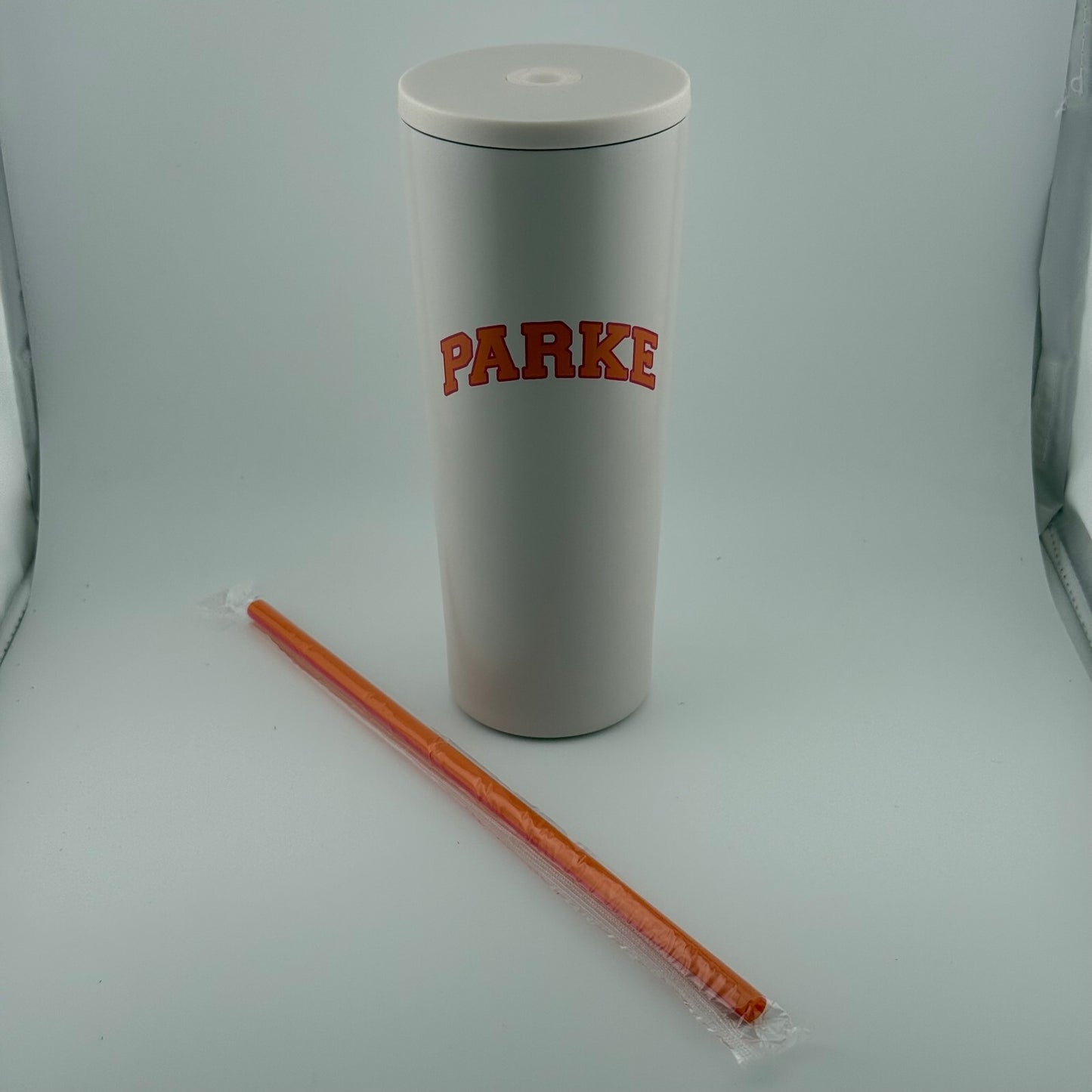 Dunkin x PARKE - Latte Stainless Steel Insulated Tumbler w/ Lid & Straw