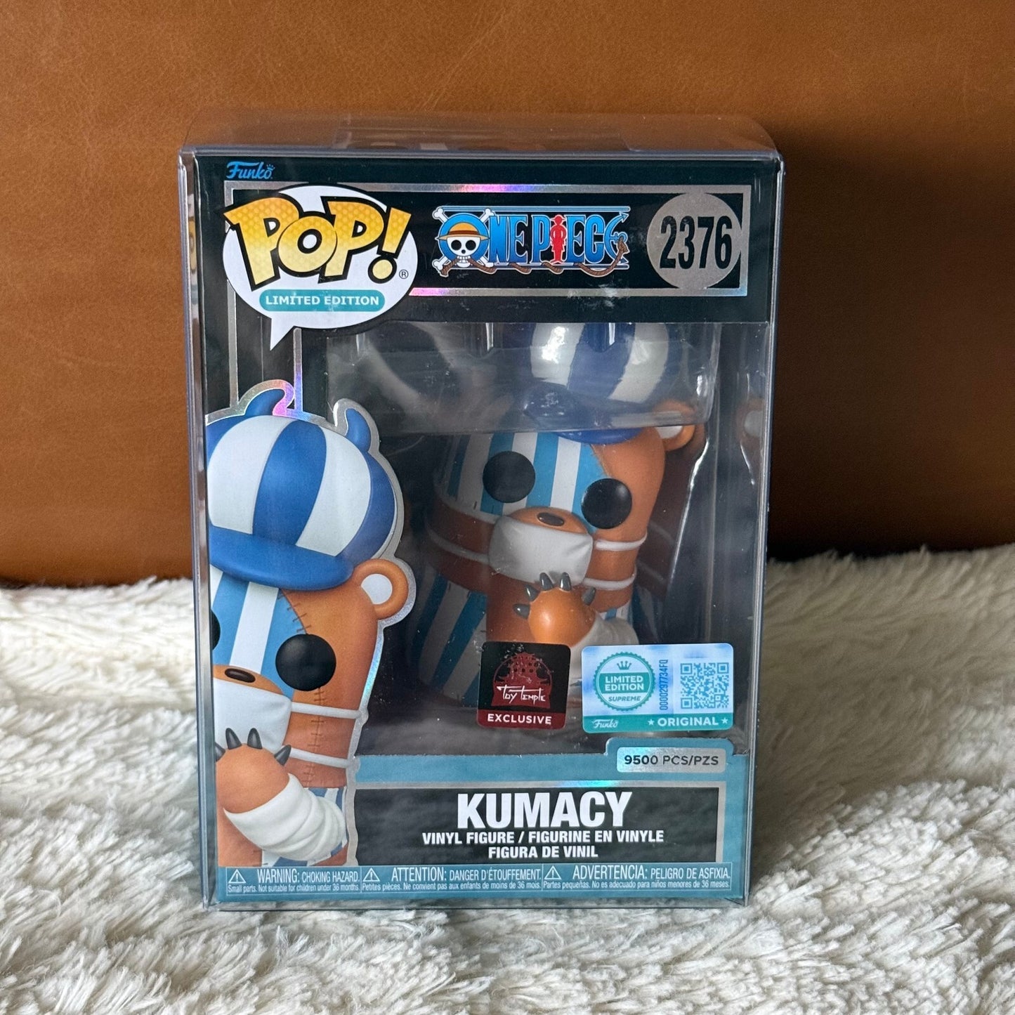 Funko Pop! - One Piece Kumacy #2376 Toy Temple Exclusive LE 9500 w/ Protector